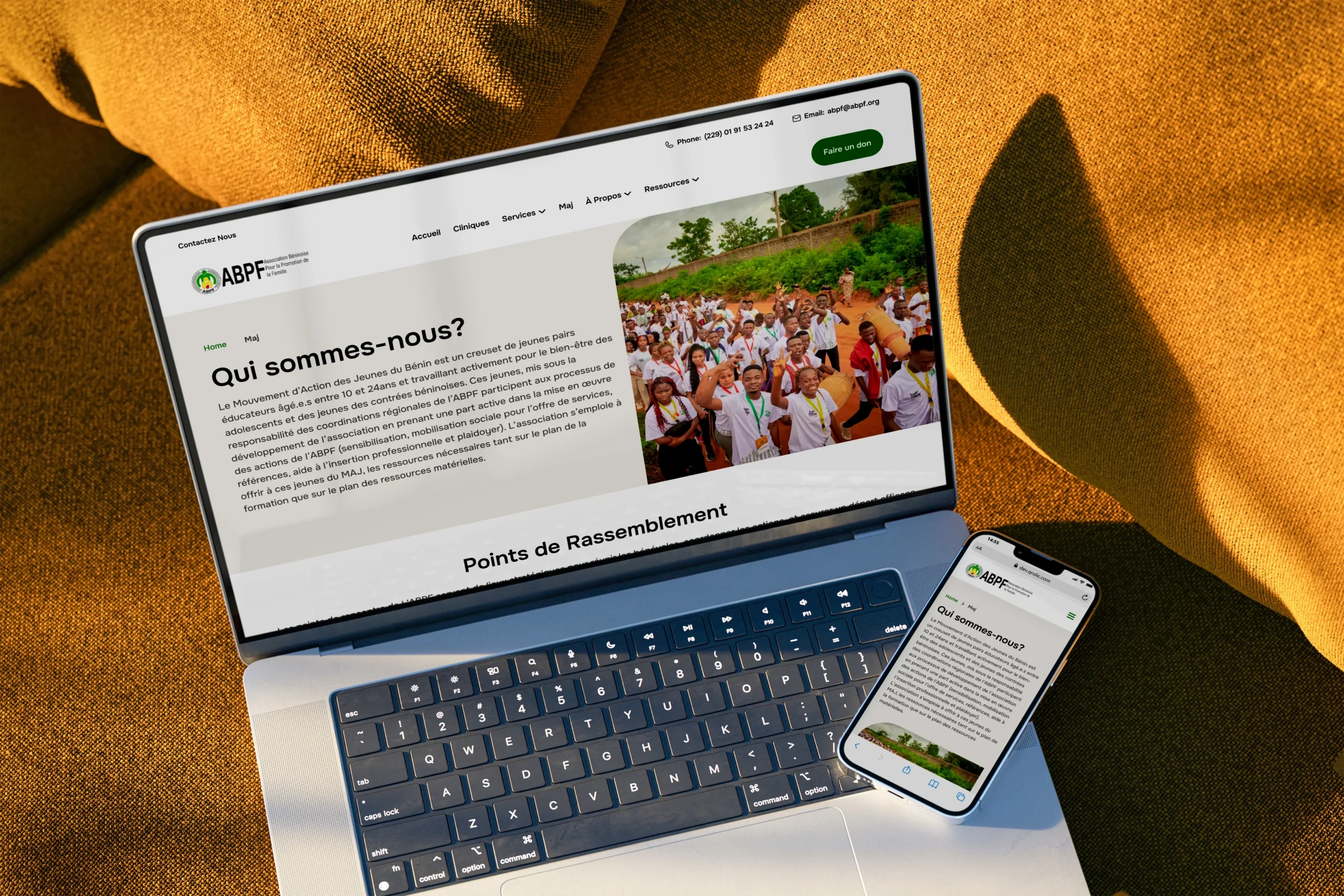 ABPF Website Development