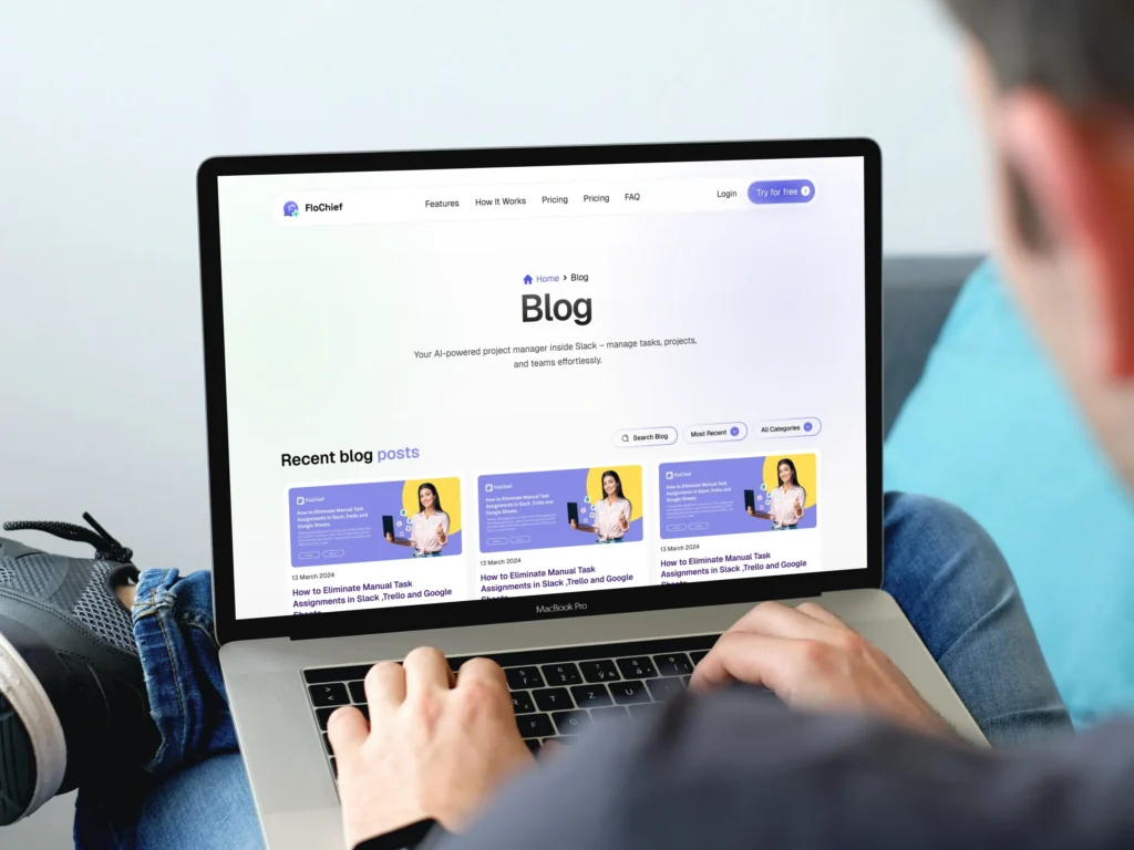 Free Realistic Person Working on MacBook Pro Mockup (2)