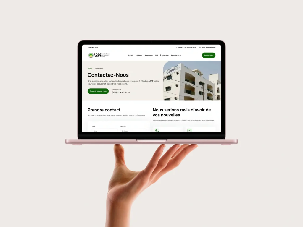 ABPF Website Development