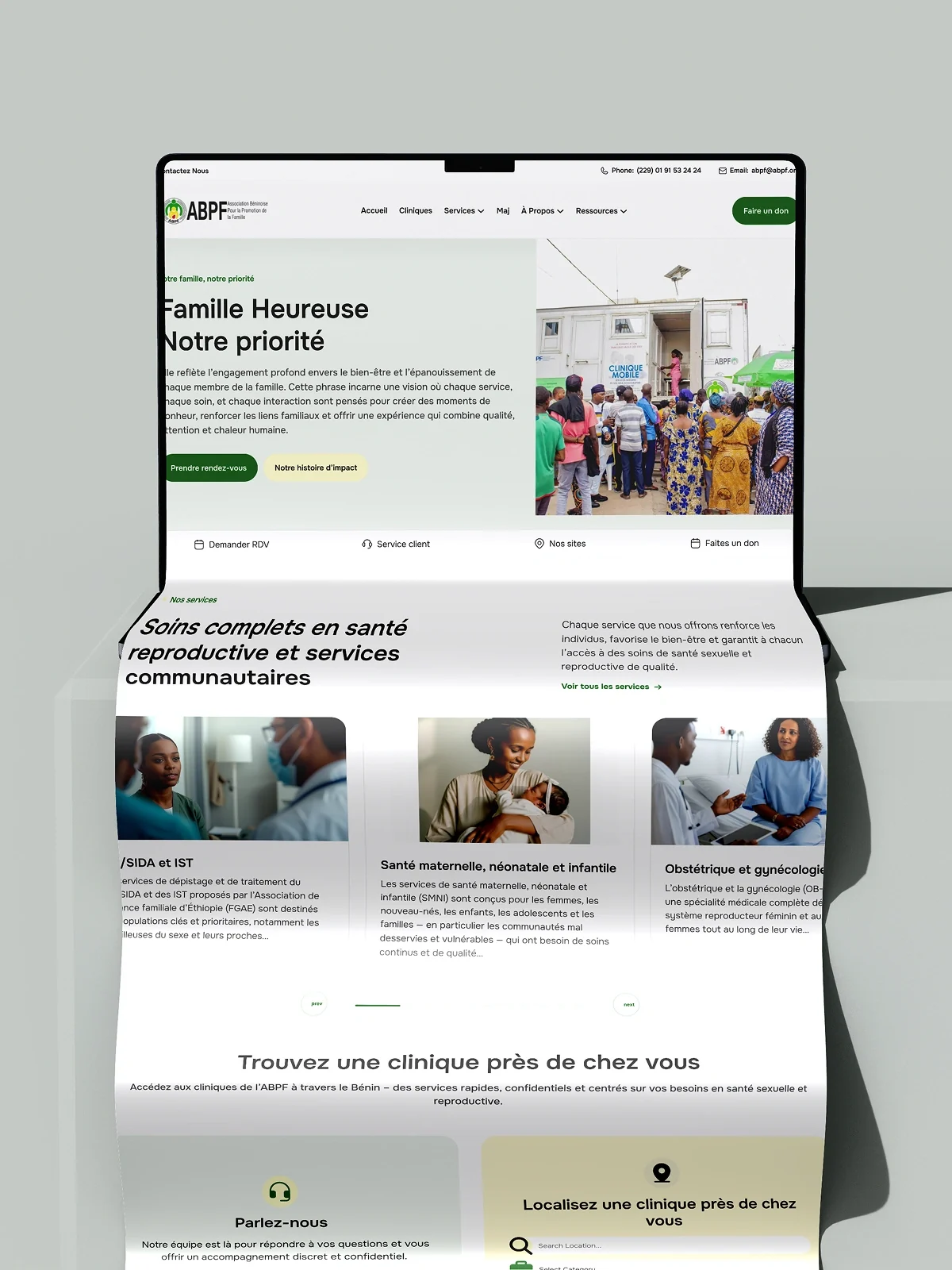 ABPF Website Development