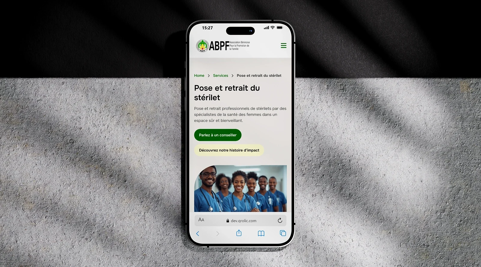 ABPF Website Development