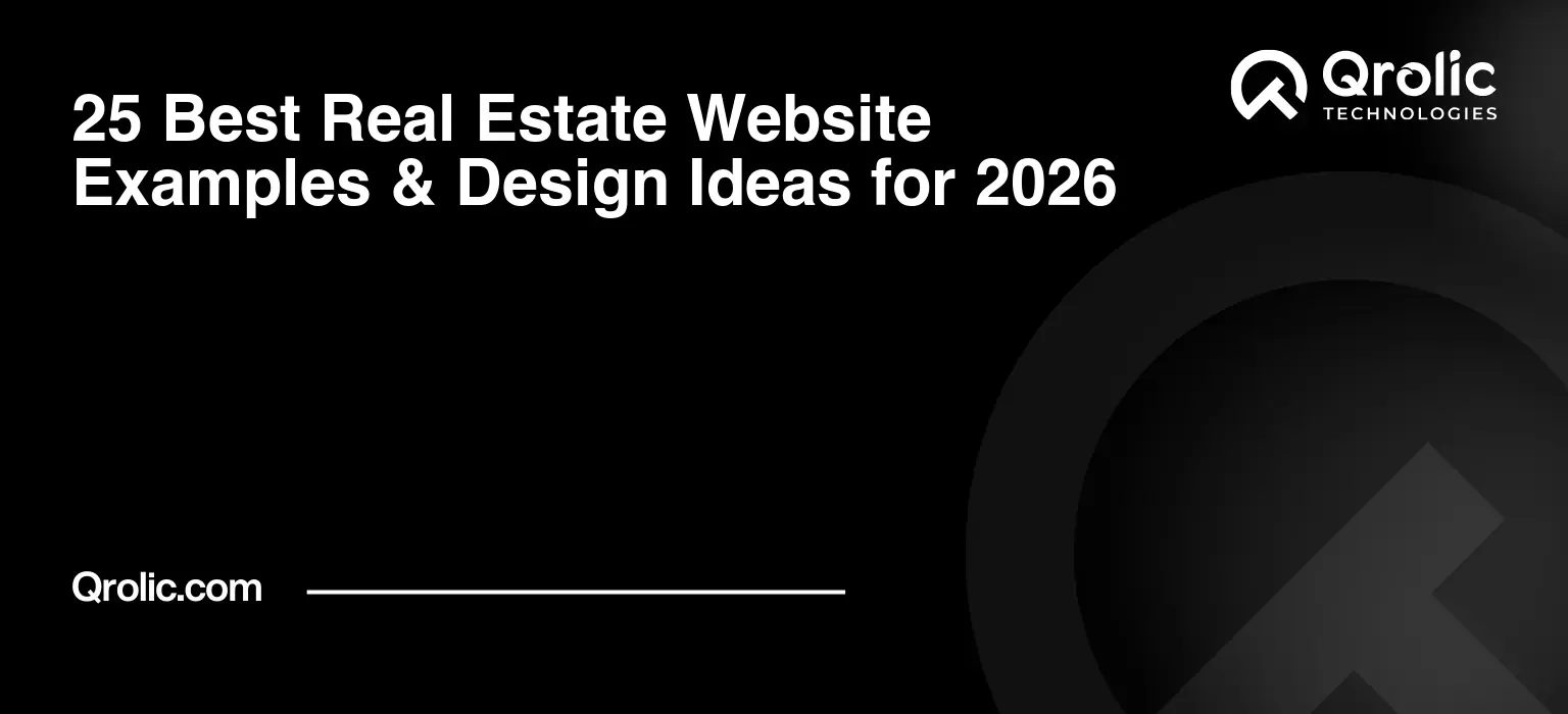 25 Best Real Estate Website Examples & Design Ideas for 2026 25 Best Real Estate Website Examples & Design Ideas for 2026