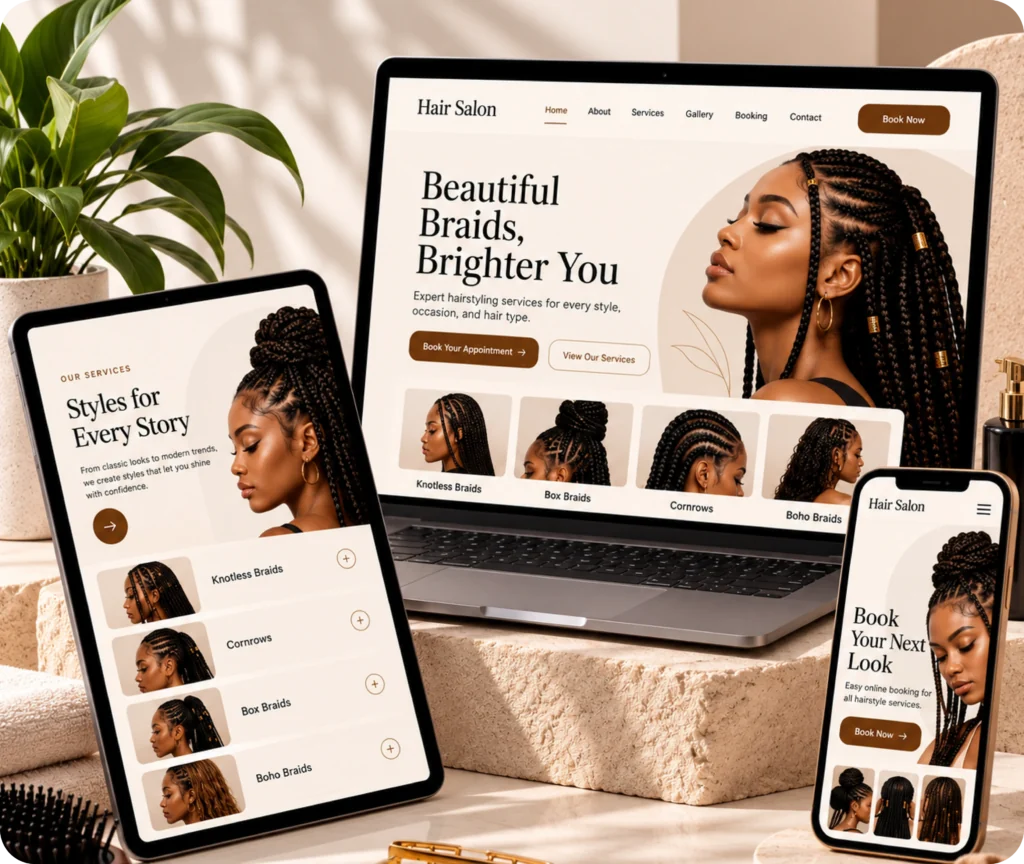 braiding salon website,african hair braiding websites,hair braiding software,braider business software