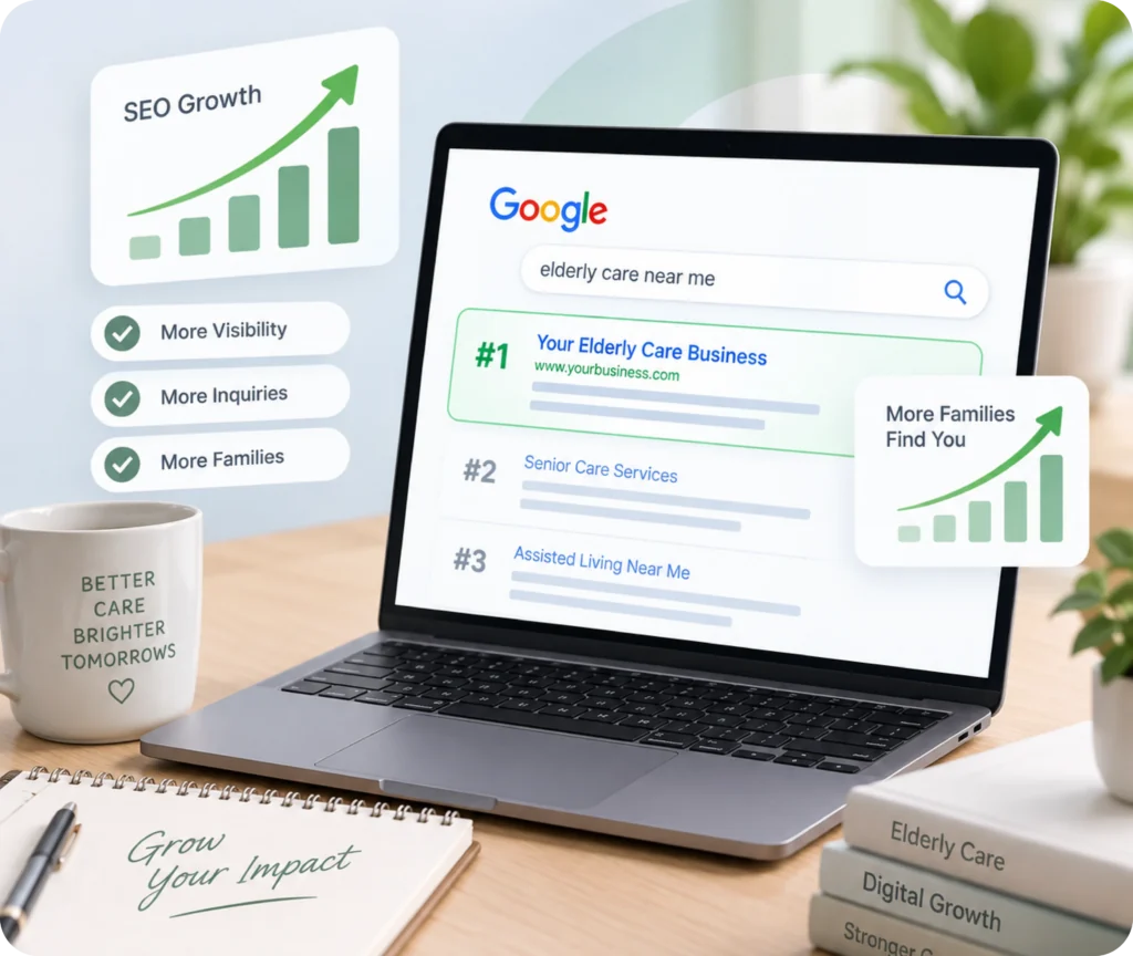 Elderly Care SEO Services | Qrolic Elderly care SEO services for care providers and local search visibility.