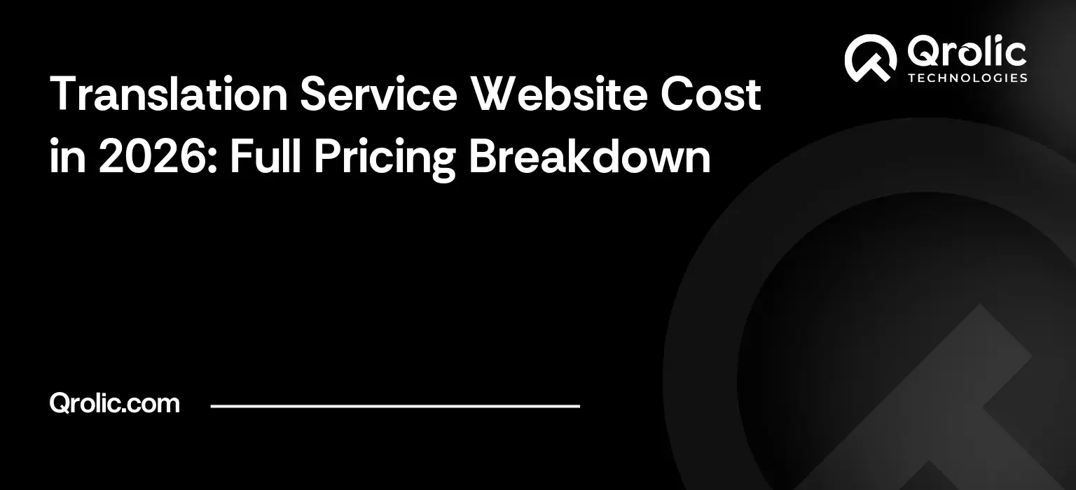 Translation Service Website Cost in 2026: Full Pricing Breakdown