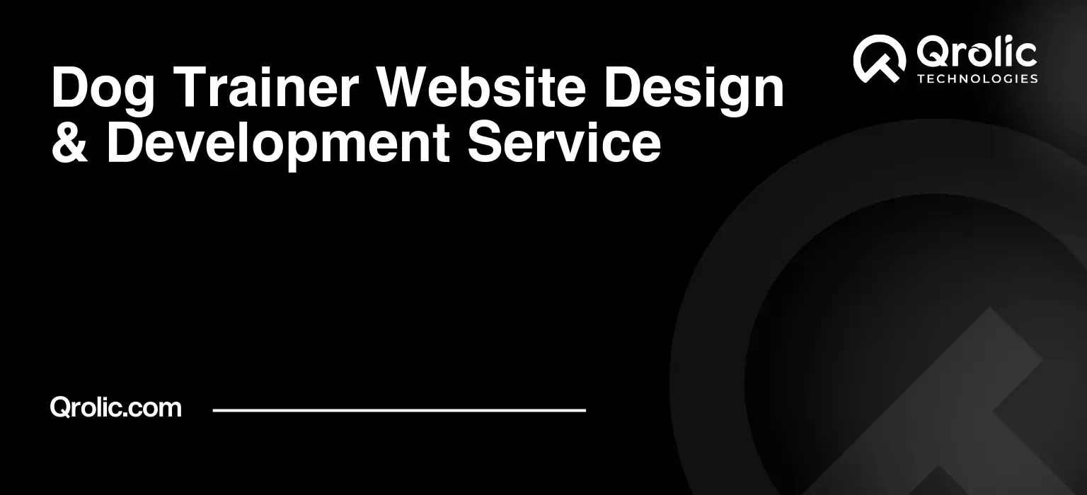 Dog-Trainer-Website-Design-amp-Development-Service-Featured-Image