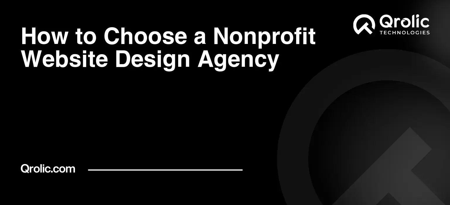 Nonprofit website design agency selection guide covering ownership, hosting, accessibility, budgets, handover terms and proposal red flags.