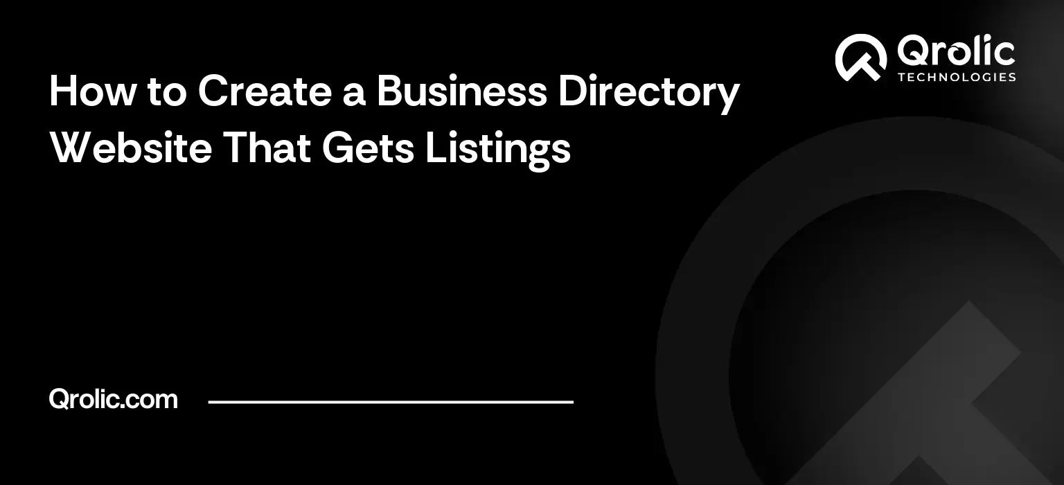 Business directory website creation guide covering platform choice, listings, search visibility, claimed listings and monetisation.